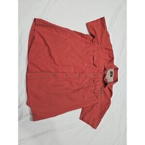 G.H. Bass & Co. Mens Explorer Shirt Extra Large Red (4a)